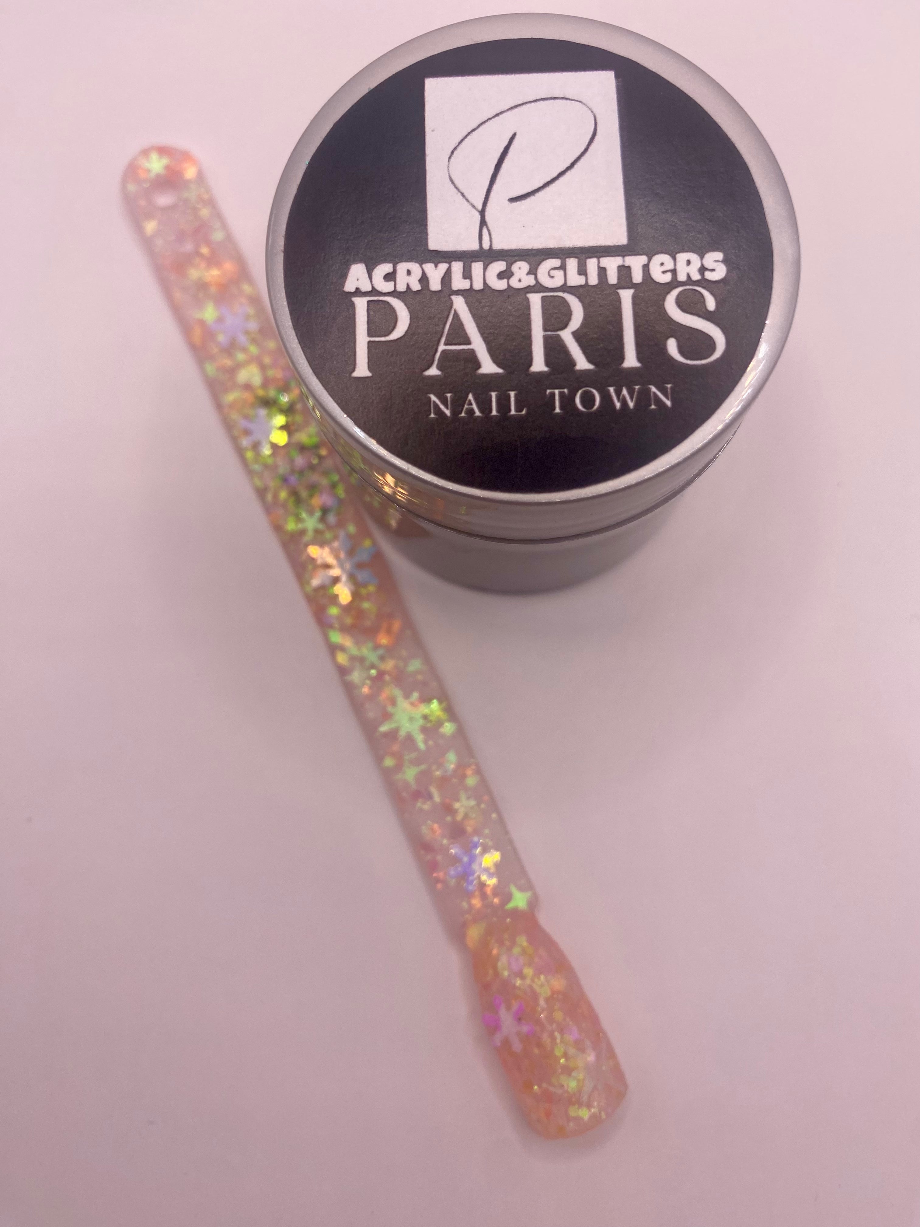 VALENTINES,CHRISTMAS CHUNKY GLITTER ACRYLICS POWDER 6 COLORS AVAILABLE 1.OZ EACH JAR