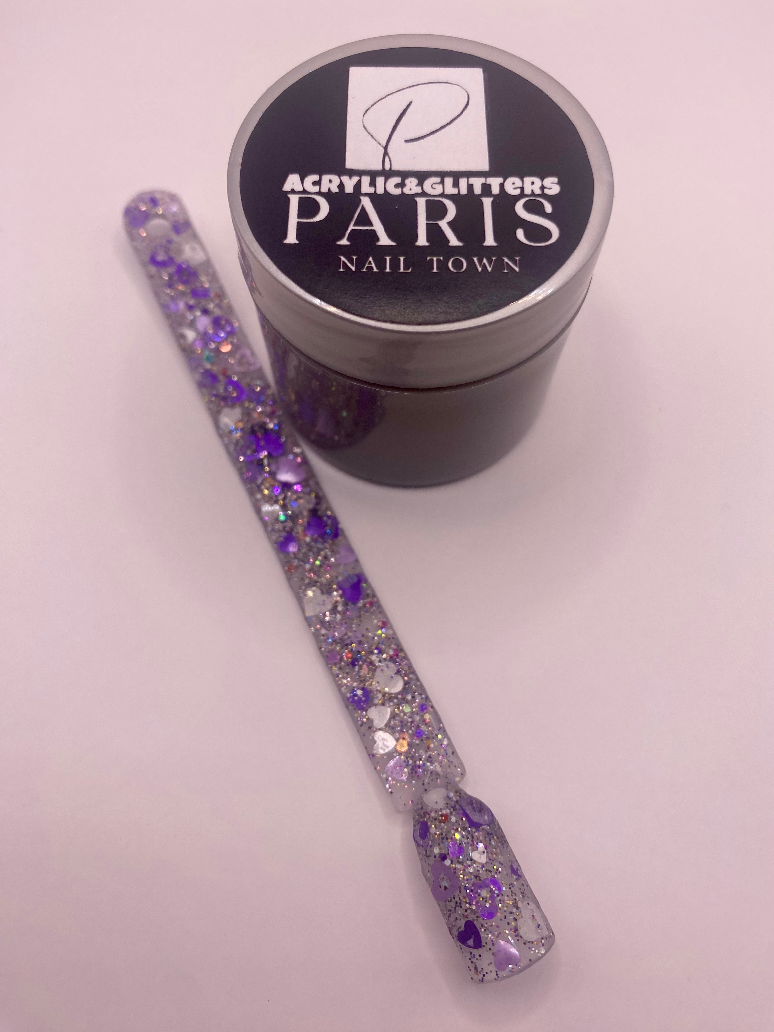 VALENTINES,CHRISTMAS CHUNKY GLITTER ACRYLICS POWDER 6 COLORS AVAILABLE 1.OZ EACH JAR