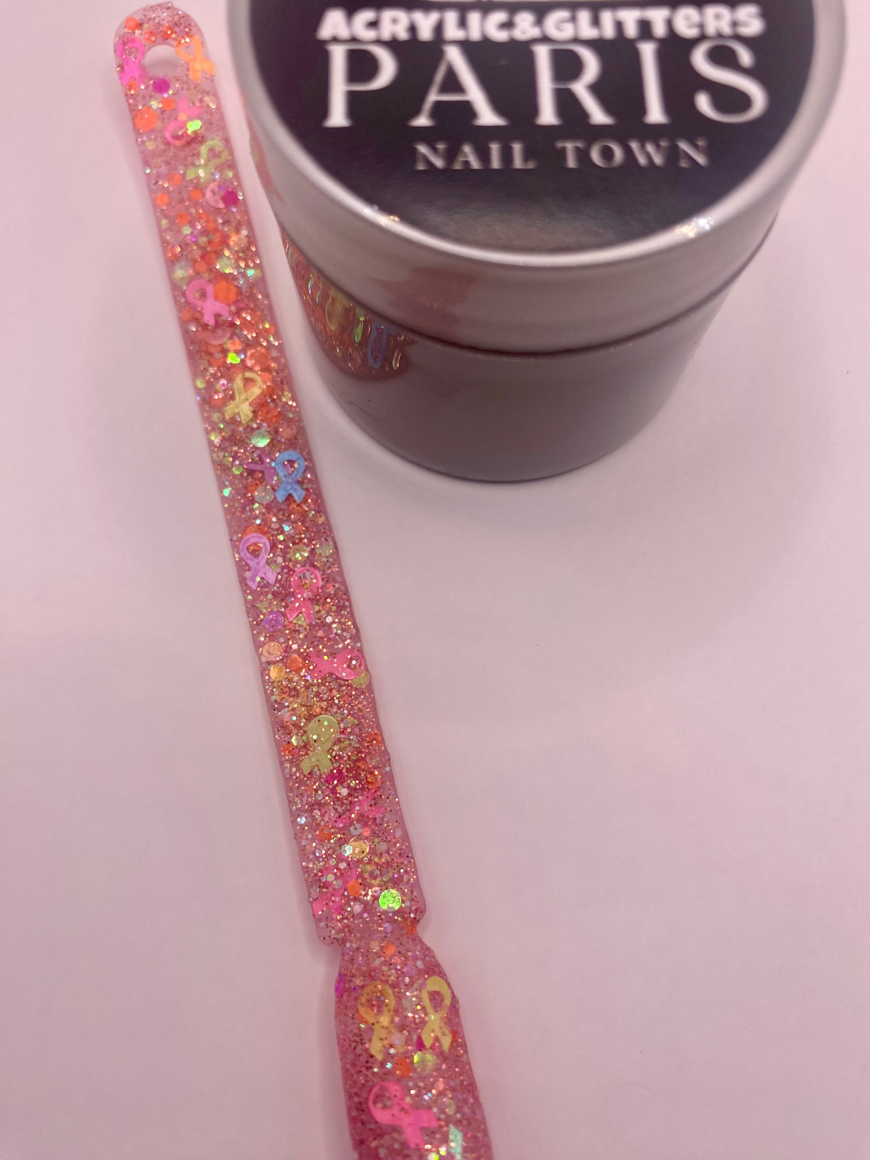 LEAFS FALL CHUNKY GLITTER ACRYLICS POWDER 6 COLORS AVAILABLE 1.OZ EACH JAR