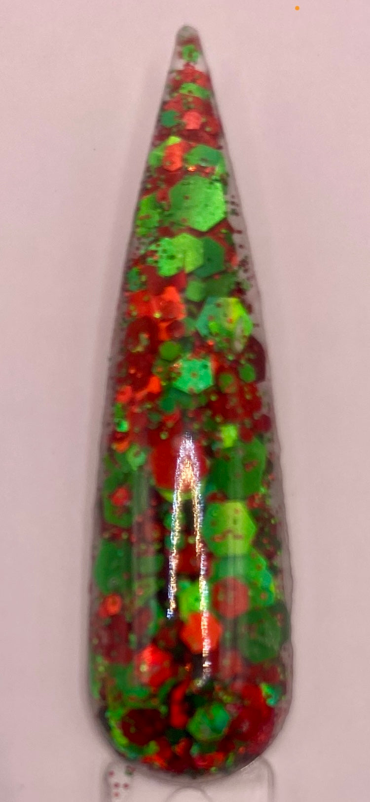 CHUNKY GLITTER ACRYLIC 1.OZ JAR  SINGLE COLORS