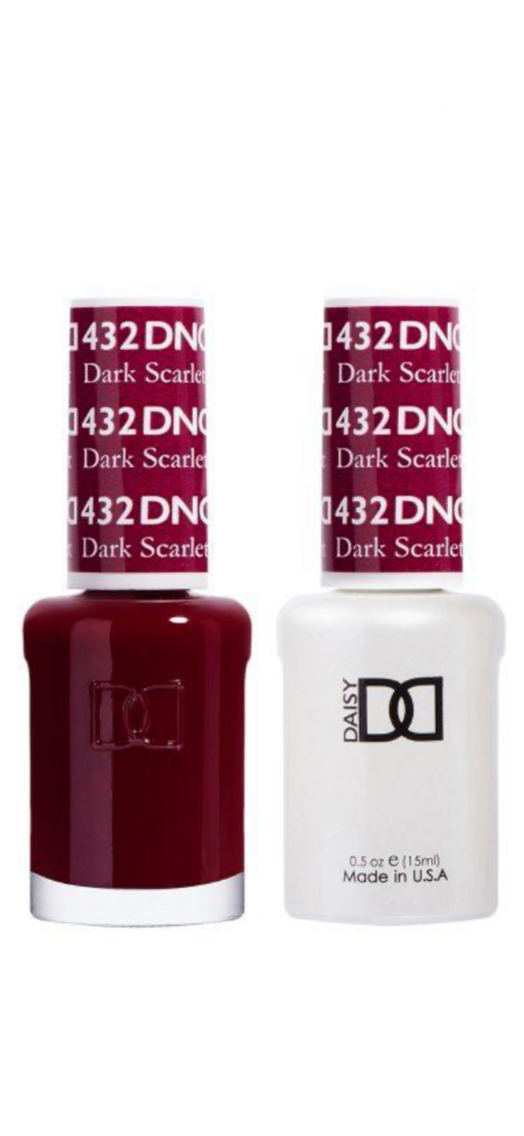 DND  DUO | Gel Polish | Dark scarlet | 432