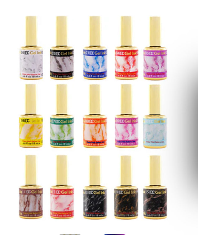DND  DC | Gel Ink Jelly and malble |15 shades available