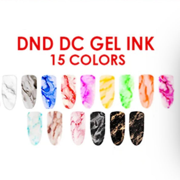 DND  DC | Gel Ink Jelly and malble |15 shades available