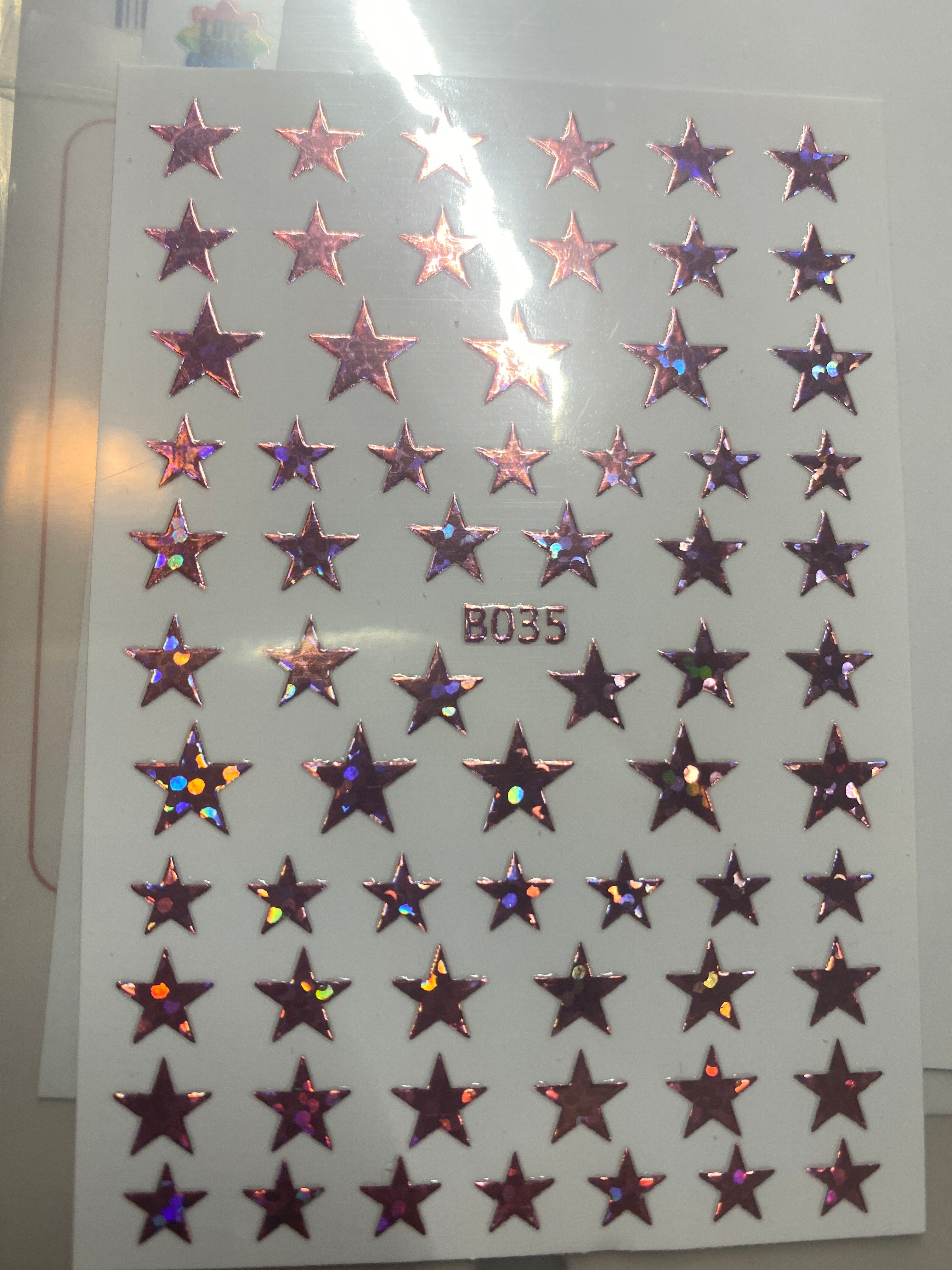 Flowers nail art stickers decals