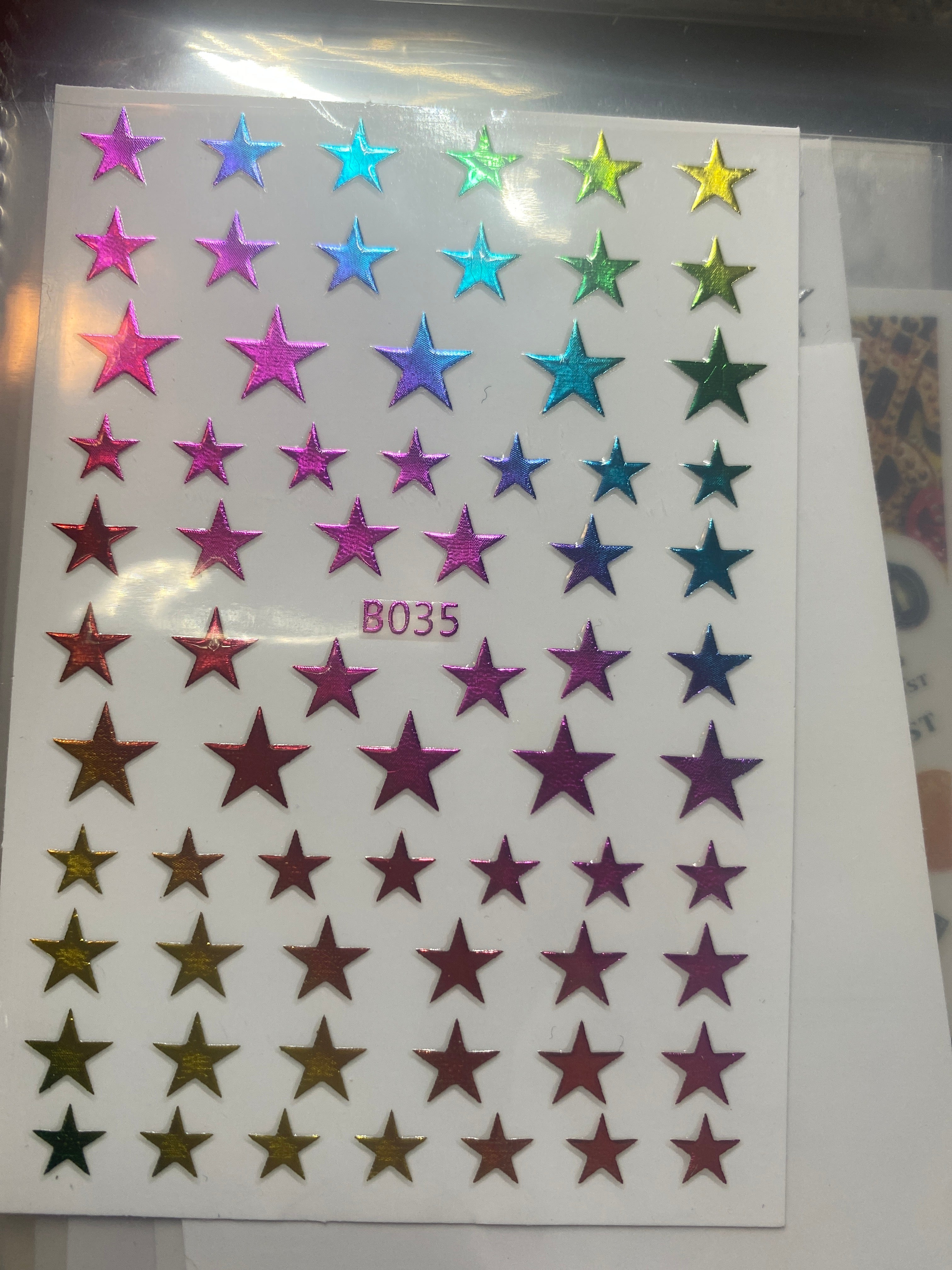 Flowers nail art stickers decals