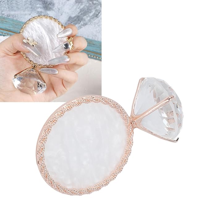 Resin Nail Palette with Diamond |  Accessories