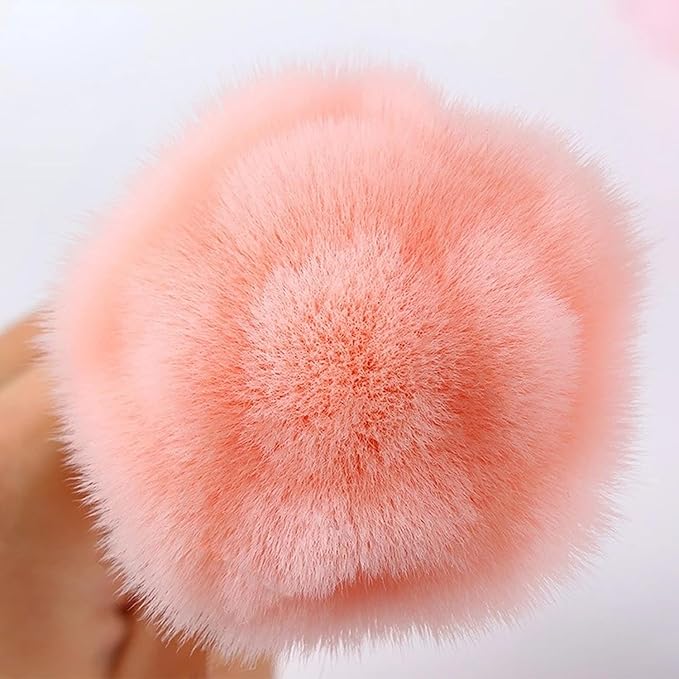 Rose Shape Nail Dust Brushes