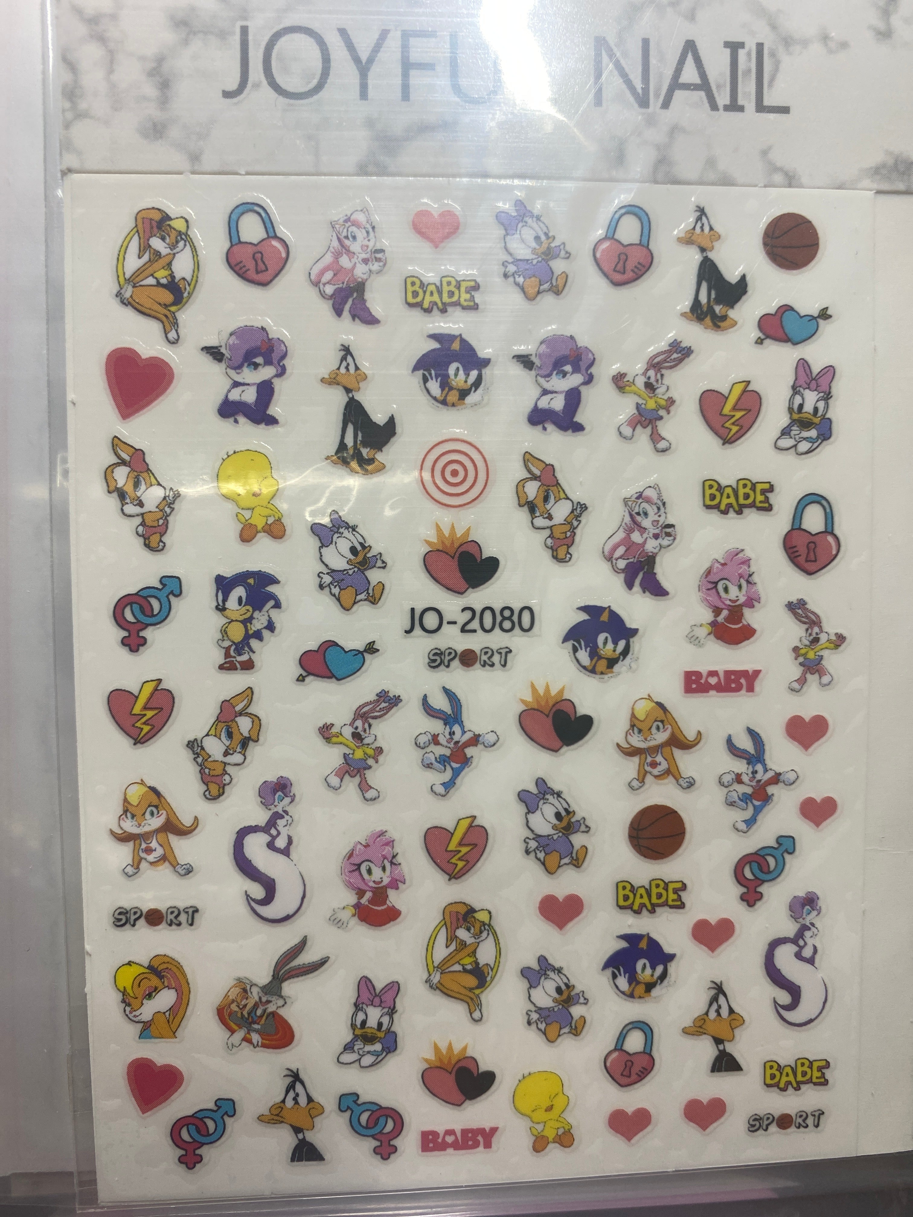 Flowers nail art stickers decals