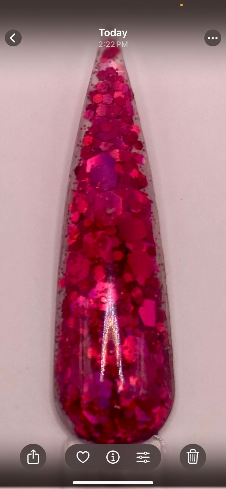 #4 AMAME  CHUNKY GLITTER ACRYLICS [TRANS COLLECTION] 24 COLORS AVAILABLE 1.OZ EACH JAR