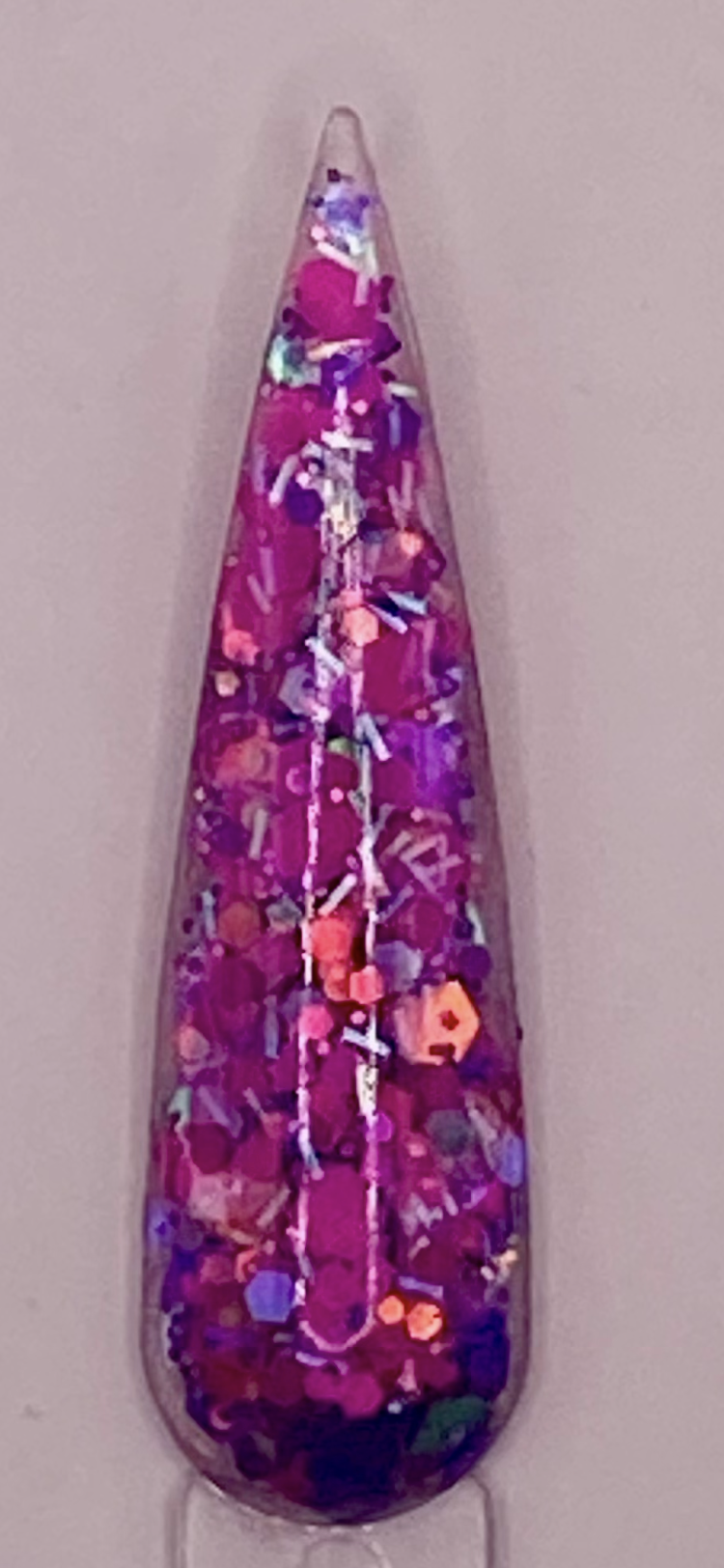 CHUNKY GLITTER ACRYLICS [TRANS COLLECTION] 24 COLORS 1.OZ EACH JAR