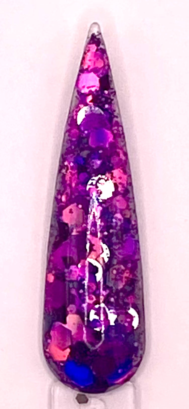 #16 ATRACTIVA  CHUNKY GLITTER ACRYLICS [TRANS COLLECTION] 24 COLORS AVAILABLE 1.OZ EACH JAR