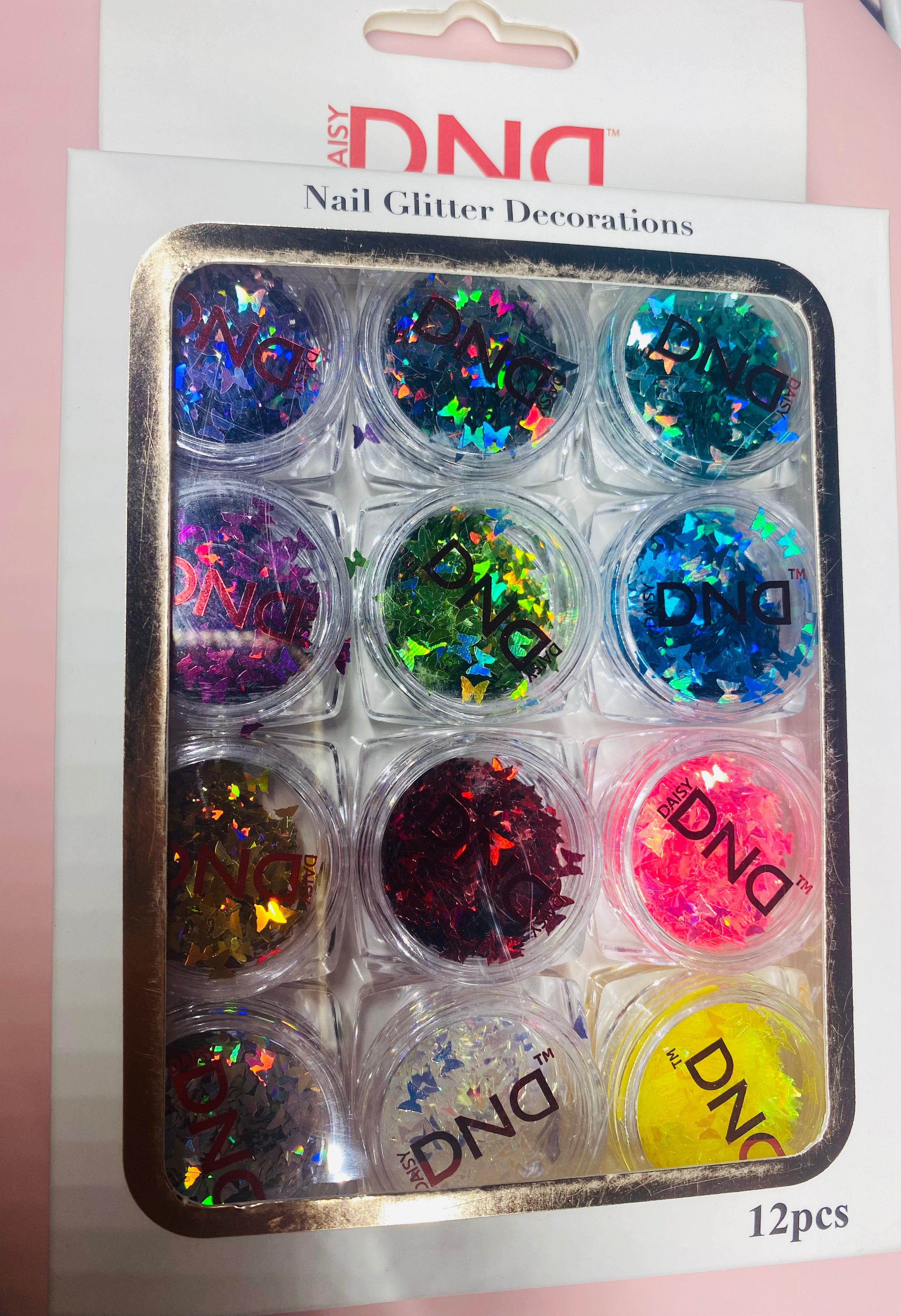 NAIL GLITTER SEQUIN DECORATION BUTTERFLY